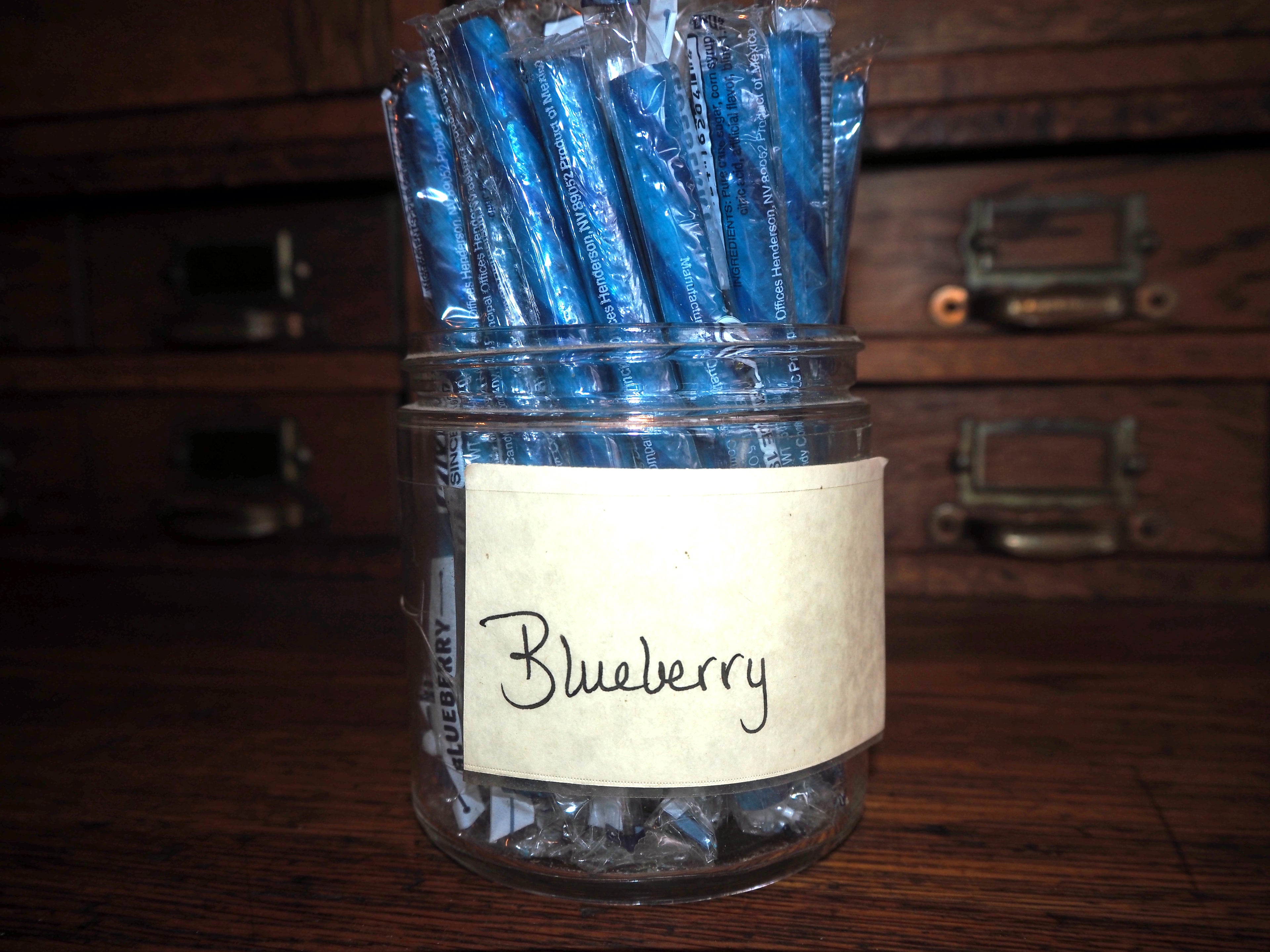 Blueberry Candy Sticks