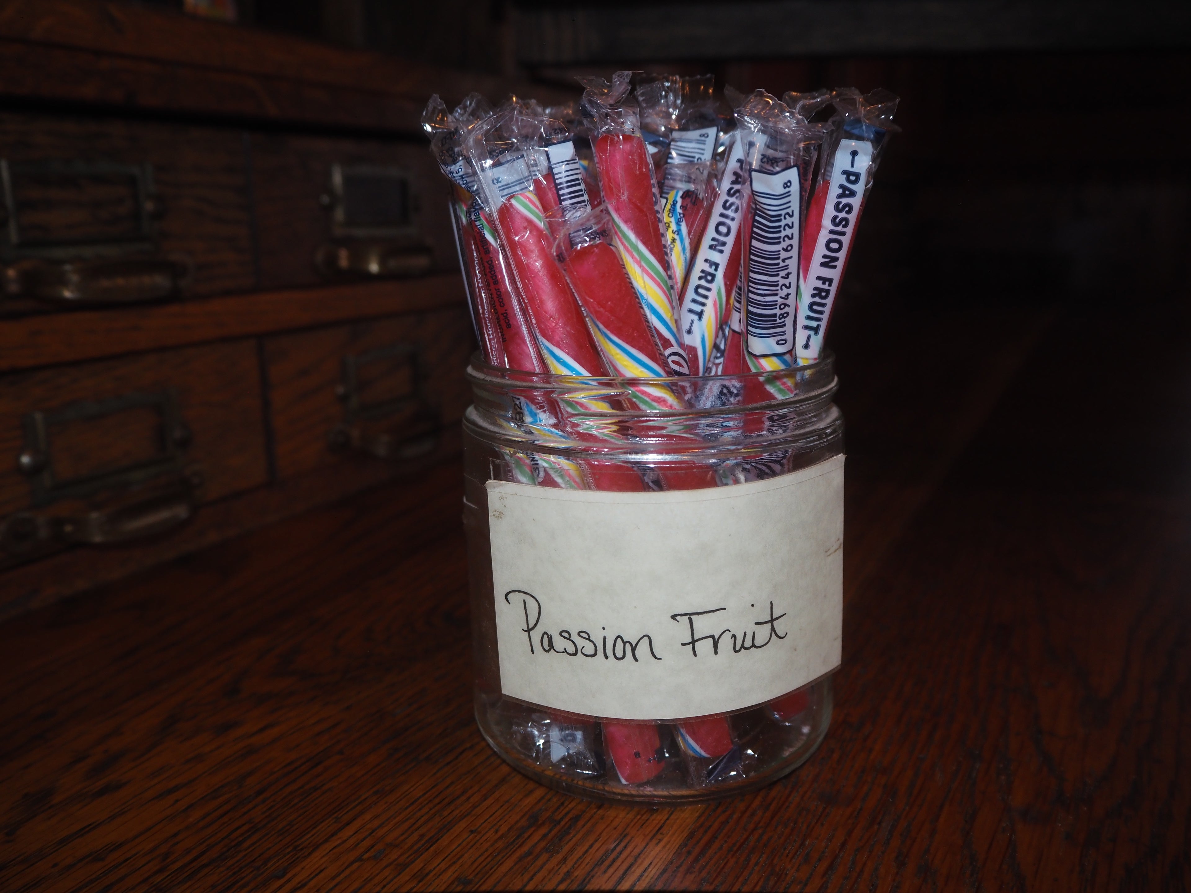 Passion Fruit Candy Sticks