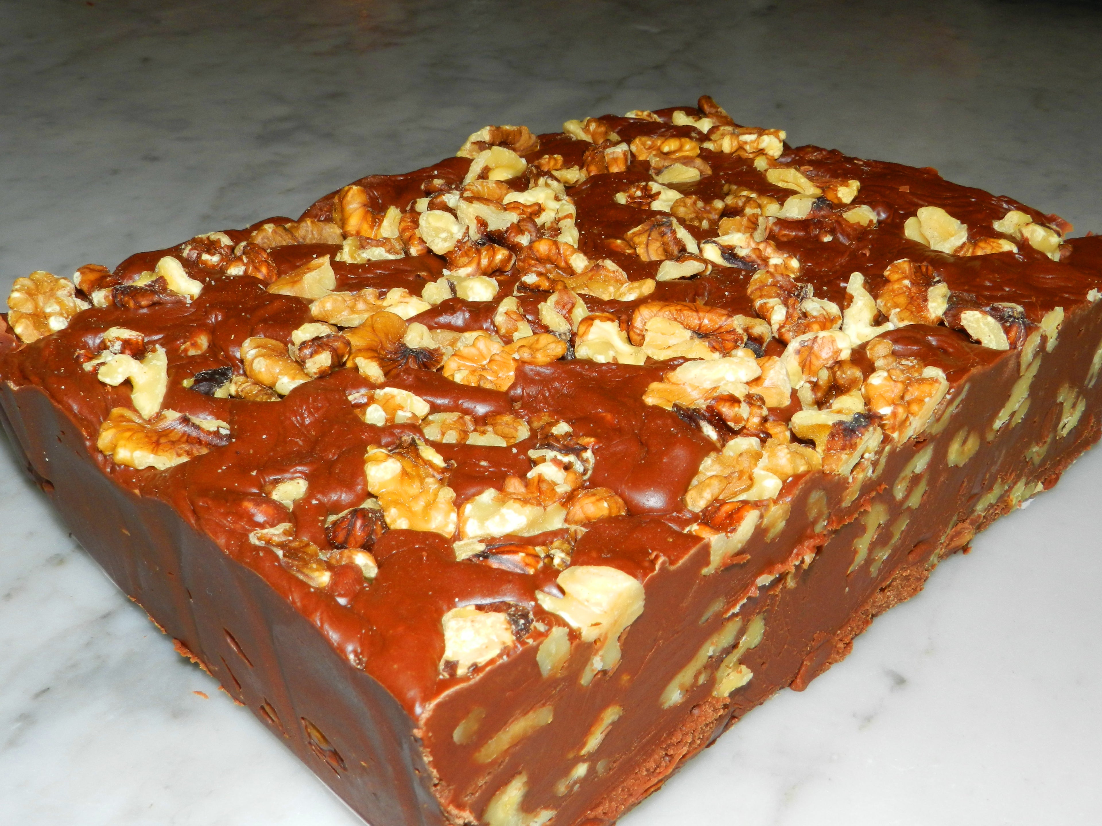 Sugar Reduced Chocolate Fudge
