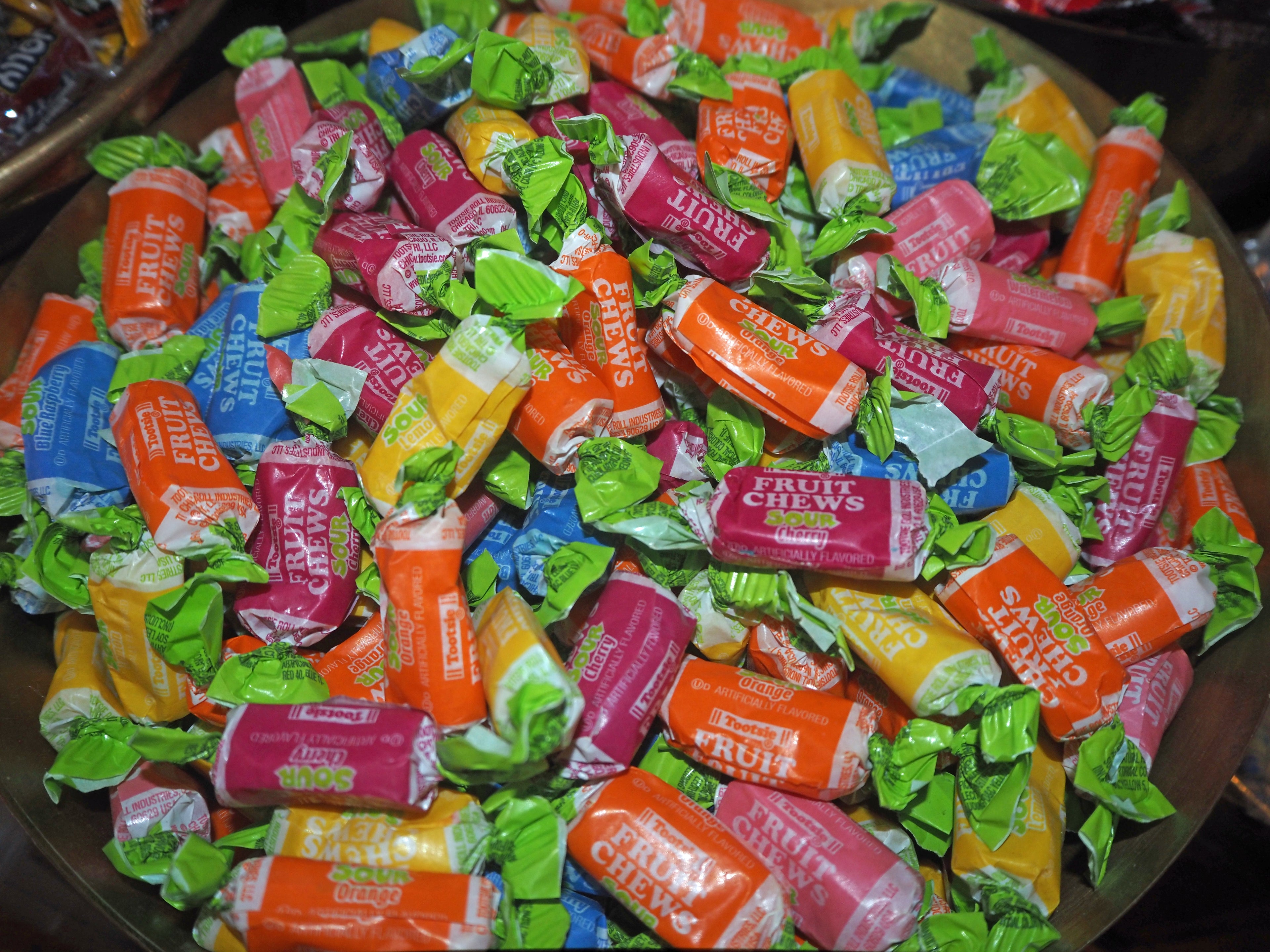 Sour Tootsie Rolls
