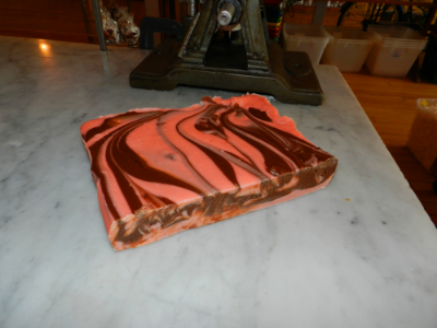Amaretto Chocolate Swirl Fudge