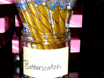 Butterscotch Candy Sticks
