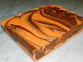 Chocolate Orange Swirl Fudge