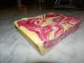 Huckleberry Vanilla Swirl Fudge