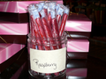 Raspberry Candy Sticks