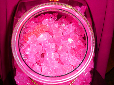 Strawberry Rock Candy