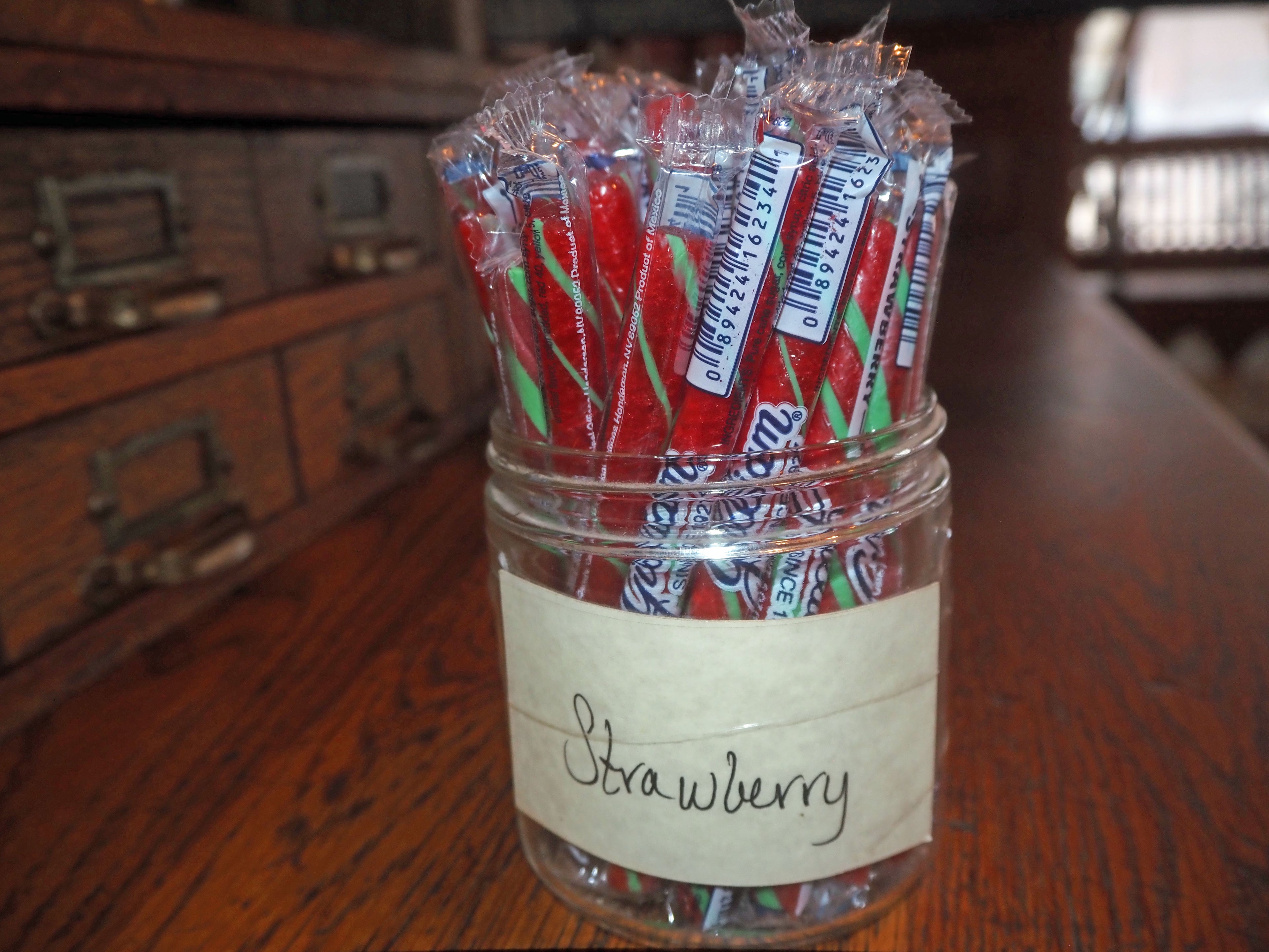 Strawberry Candy Sticks